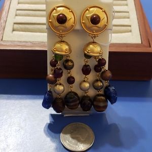 Liz Claiborne gorgeous dangle earrings